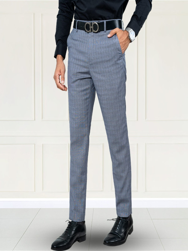 Premium Grey Colour Slim Fit Formal Pant